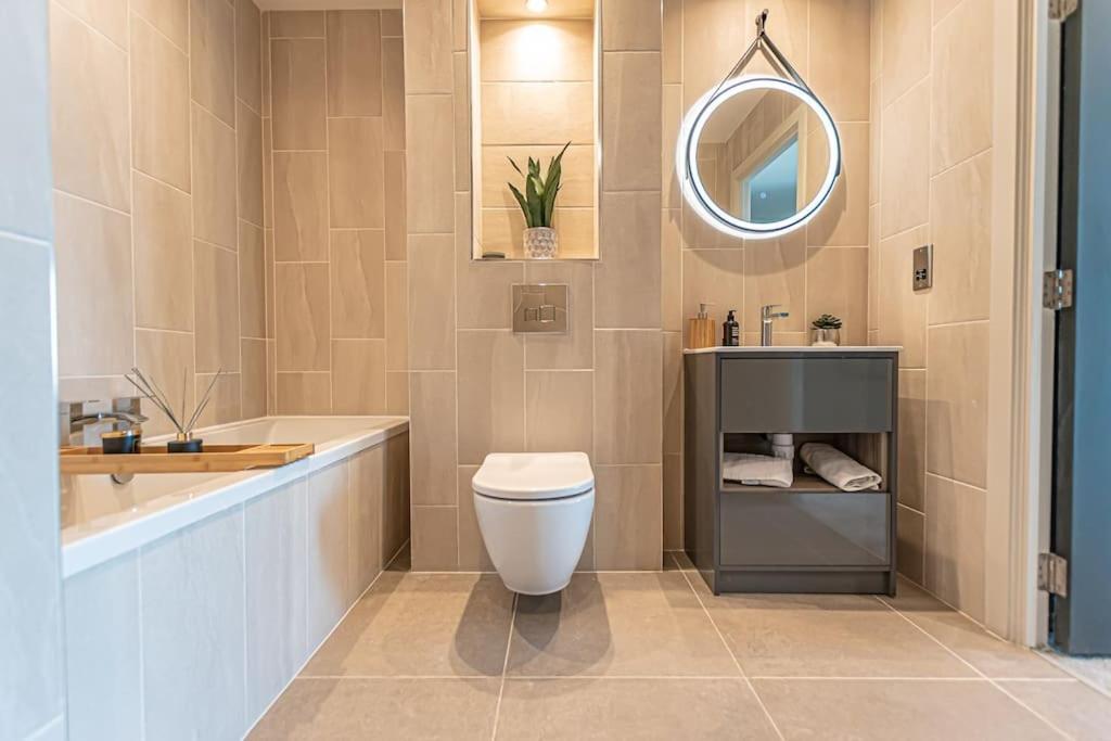 Penthouse River View! Wow Liverpool Zewnętrze zdjęcie