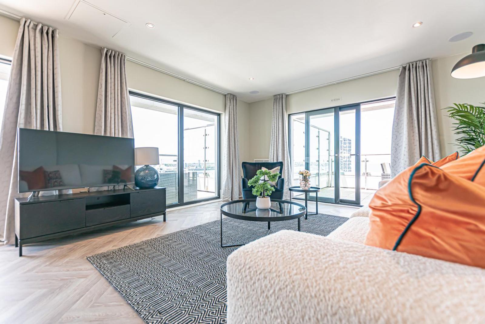 Penthouse River View! Wow Liverpool Zewnętrze zdjęcie